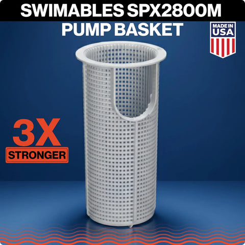 SPX2800M Pool Pump Basket Replacement For Max Flo SP1800 And SP2800 Heavy Duty Pool Filter Strainer Basket Premium Above Ground