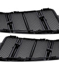 Pair Left Right Hood Air Vent Grille Cover For Mercedes Benz W166 ML GL GLE Class 2012 To 2016 ML350 ML450 ML550 ML63 AMG