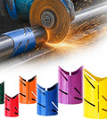 Heavy Duty Magnetic Steel Pipe Cutting Guide Kit Slide Right On And Skip The Math For 22 5 45 90 Degree Saddle Notches during pipe cutting.