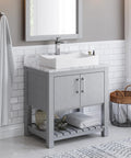 Ceramic Above Counter Rectangular Vessel Sink In Glossy White, 21.75 Inch Long By 13.75 Inch Wide By 3.5 Inch Deep on bathroom vanity