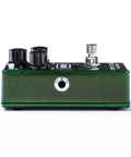 Analog Delay Pedal With 600Ms Echo And Tape Style Modulation, Bucket Brigade Circuit in green casing, side view