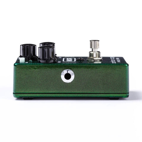 Analog Delay Pedal With 600Ms Echo And Tape Style Modulation, Bucket Brigade Circuit in green casing, side view