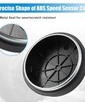 Close-up of ABS speed sensor cap with metal seal for 2 Pcs Rear Hub Bearing ABS Speed Sensor Kit For Hyundai Santa Fe 2007-2018