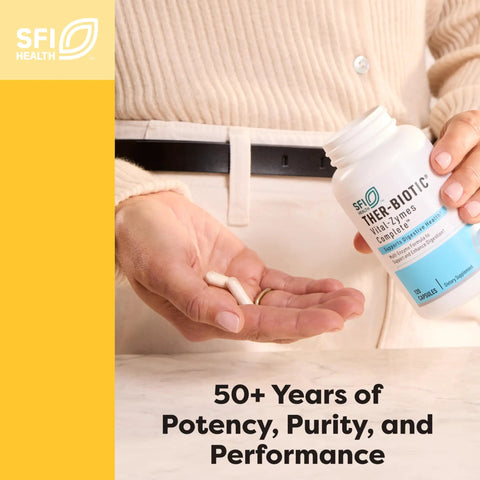 Person holding a Triple Calcium Bone Support Stack With Vitamin D3 And Key Minerals For Strong Bones supplement bottle.
