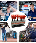 Top Notch Allen Wrenches Set Perfect For Home Repairs And Pro Projects With Super Ergonomic Handles For Easy Gripping And Heavy Duty Hex Key Kit That Really Hits The Spot, red metal hex keys in holder