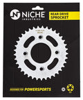 Drive Sprocket And Chain Combo For Honda CRF50F XR50R Front 14 Tooth Rear 37 Tooth 420VM X Ring Chain With 76 Links Upgrade