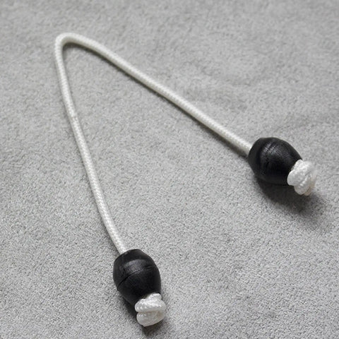 Grab And Go Portable Speargun Wishbone Cord With Stopper Ball Rubber Tube For Spearfishing V Shape, PP Material, on gray background