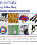 Top Tier Yokoma Electric Hydraulic Hose Crimping Machine For Professionals crimping rubber and metal tubes in various sizes.