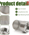 Garden Hose Inlet Strainer Filter G3/4 BSP For 3/4 Inch Pipe Fits 30mm Water Inlet, stainless steel mesh details