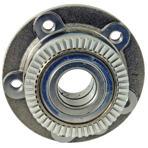 Heavy Duty Front Wheel Hub And Bearing Assembly Direct Bolt On Replacement Engineered For Exact OE Fit Straight Swap Design Built Tough For Smooth Rolling Action No Hassle Garage Install Guaranteed