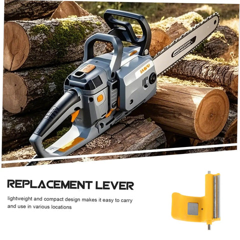 Chainsaw outdoors with logs showing Lightweight Reciprocating Saw Lever Replacement Part Kit For Fast Fixes DIY Friendly Precision Engineered Accessory Delivers Stable Performance And Easy Install On Multiple Model Types