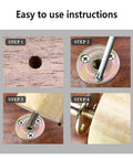 Step-by-step instructions for using Built Tough Galvanized Carbon Steel Tee Nuts Twenty Pack With 1/4-20 Thread.
