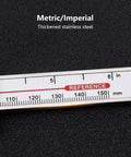 Electronic Inside Groove Caliper With Upper And Lower Jaw Grooves, 6 Inch 150mm Digital Caliper scale in metric and imperial