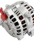 Front view of Replacement Alternator For Crown Victoria Lincoln Town Car Grand Marquis Four Point Six Liter V8 2003 To 2011