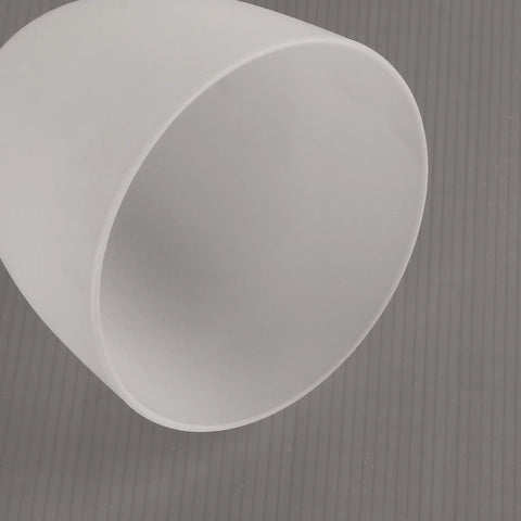 Bell Shaped Frosted Glass Shade For Ceiling Fans And Pendant Lights Replacement Lipless Glass Cover With 1 5 8 Inch Fitter Opening