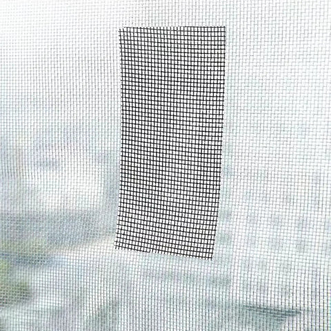 Self Adhering Window Screen Repair Tape For Torn Screens, Easy No Fuss Quick Fix For Doors And Windows, Weather Resistant Mesh Patch.