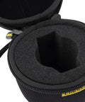 Opened Protective Travel Case For Dive Computer And Watches with Bump Resistant EVA Foam, Soft Foam Lining, Denier Nylon Exterior