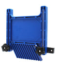All Purpose Featherboard For Table Saws And Router Tables Offering No Sweat Mounting Straight Into Miter Slots with blue design.
