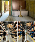 Heavy Duty Manual Lifting Stacker For Easy Cabinet Install And Material Handling With Smooth Rolling Wheels To Move Loads Up To 80kg in warehouse.