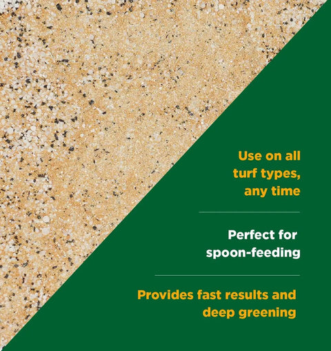 All In One Soluble Lawn Fertilizer With Humic Acid And Sea Kelp, Fast Acting Feed For Deep Green Grass, Complete Lawn Nutrition, Ideal As A Supplement To Your Fertilizer Program, Treats Up To Two Acres At Half Rate. Granular lawn feed for turf use