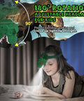 Child wearing a green Dinosaur Headlamp For Kids With LED Flashlight Roar And Silent Modes, T Rex Dino Toy for night adventure.