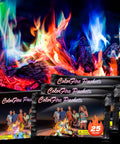 Colorful Fire Packets For Campfires And Fire Pits, Flame Color Changing Powder, 25 Packets, Easy To Use Fire Color Packets For Outdoor Displays packaging.