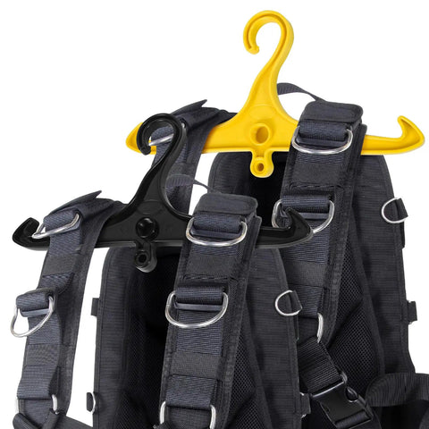 Heavy Duty Scuba Gear Hanger Set For Regulators And BCDs, Wetsuits, And Drying Racks With DIN Yoke Thread, Tough As Nails Storage Hangers
