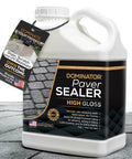 Sharp Heavy Duty High Gloss Wet Look Paver Sealer Water Based Outdoor Driveway Patio Brick And Flagstone Coating One Gallon.