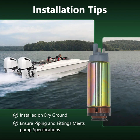 Fuel Pump With Regulator And Tank Seal For Mercury Marine Mercruiser 4 Stroke Outboard 20HP To 60HP 2002 2010 installation tips