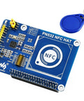 NFC HAT For Raspberry Pi 5 4B 3B Plus 3B 2B A Plus Zero W WH Zero 2W Pico Pico 2W With PN532 Chip, 13.56 MHz NFC RFID Reader
