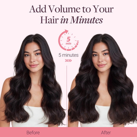 Go To 7 Piece Invisi Edge Clip In Hair Extensions Set With Real Human Hair And Seamless PU Design For A Flawless Bold Glow Up That Adds Major Head Turning Volume Daily Effortlessly