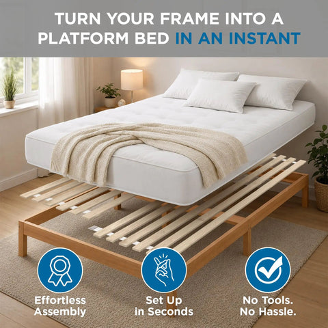 Queen Bunkie Board 60X80 Heavy Duty Wooden Slats For Bed Frame Reinforcement Swap Out The Crappy Box Spring This Direct Flex Sets Up A Zero Sag Platform Foundation Every Single Time Totally Worth The Hype with mattress.