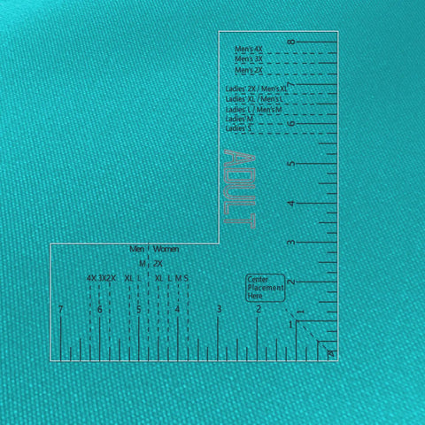 Straight Up Easy Left Chest Logo Placement Tool For Heat Press And Thread Embroidery Clear Acrylic T Shirt Pocket Print Ruler Designed For Casual Polos And Hoodies