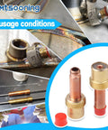 5 Pack Copper Gas Lens Collet Body Set for TIG Welding Torch 17 18 26 Series Pro Grade 45V26 2.4mm 3 32 Inch