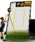 Volleyball Rebounder Net 7 By 4 Foot With Adjustable Angles For Pro Style Practice And Training Versatile Rebound Surface