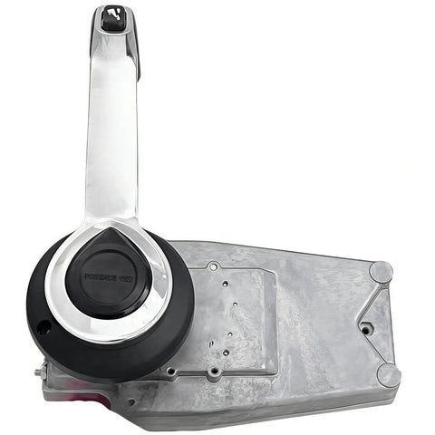 Concealed Side Mount Remote Control Box 5006561 for Evinrude Johnson Outboard Motors, metal casing, top view