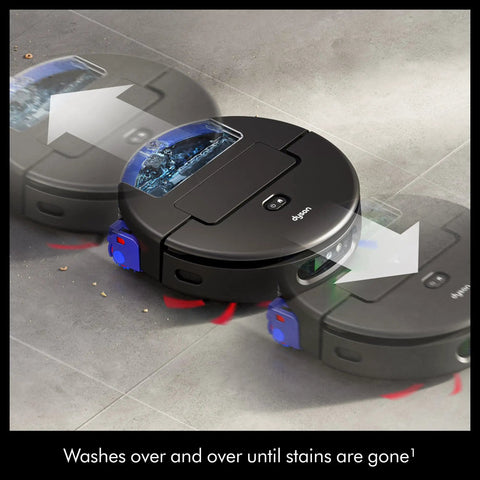 Spot Plus Scrub AI Wet And Dry Robot Vacuum With AI Spill Detection Self Cleaning Wet Roller deep cleaning tile floor