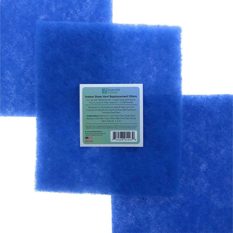 Huge Value Dryer Vent Filter Replacement 24 Pack Indoor Filter Compatible With BetterVent 120 Load Capacity Polyester Filters