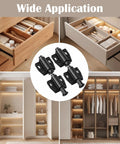 4 Pack Heavy Duty Magnetic Push Latch For Cabinets And Doors No Hassle No Handle Required Magnetic Door Catch for storage
