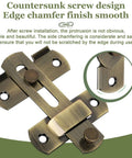 4 Inch Flip Gate Latch For Barn Doors And Wood Fences Tough As Nails Heavy Duty Stainless Steel With Bronze Finish Safe Sliding Door Hardware