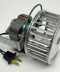 Replacement Vent Bath Fan Motor For Universal Quiet Exhaust Fans 82229000 C 82230 9415 Fits Multiple Models Plug And Play Durable High Performance Low Noise, showing metal fan and plug