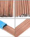 ER70S-2 Carbon Steel Stick Electrode 1 Eighth Inch By 36 Inch 10 Lb Pack with a rock solid arc for mild steel welds