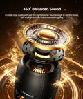 Multi Sync Bluetooth Lantern Speaker With Lights And 360 Degree Stereo Sound Auto Pairing For Up To 100 Speakers IPX5 Waterproof Outdoor Party speaker