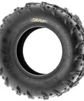 A024 25x10-12 ATV UTV Mud Trail Tire 6 Ply Heavy Duty All Terrain Grip For Mud Sand And Rocks On 12 Inch Rims