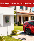 Badass EV Charger Cover Built To Handle Anything Shields Your Electric Vehicle Station From Intense Sun And Hail Universal Wall Mount Fit with installation.