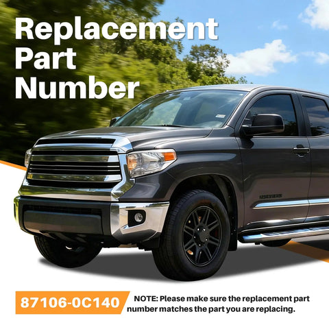 Hvac Blend Door Actuator Replacement Fits 87106 0C140 For 2007 2021 Toyota Tundra And 2008 2022 Sequoia Climate Control part shown on a Toyota Tundra.