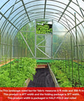Heavy Duty Weed Barrier Landscape Fabric 6 Ft Wide By 300 Ft Long Roll under greenhouse plants