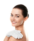 Exfoliating Bath Gloves Pack Of 4 For Smooth Soft Skin And Gentle Daily Scrub That Boosts Circulation And Improves Texture