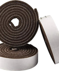 Heavy Duty 1 Inch By 60 Inch Furniture Slider Felt Strips Roll With Self Adhesive Backing For Easy Glide On Hard Floors Protect Hardwood Tile