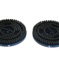 Close-up of durable scrubber brushes for BigGreen Hercules Scrub And Clean Floor Machine For Bare Floors Lightweight Commercial Scrubber.